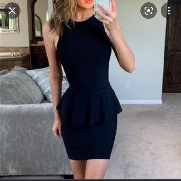 BCBG MAXAZRIA FRANCIS Peplum Dress - Picture 5 of 6